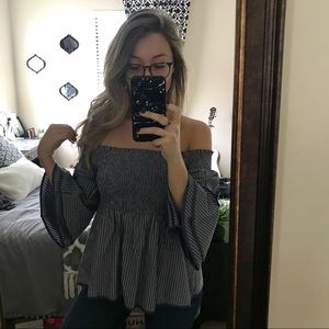 Off the Shoulder American Eagle Top